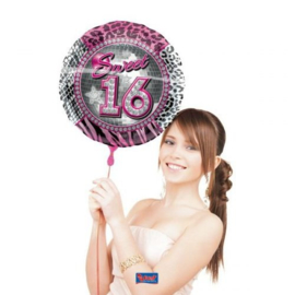 Sweet 16 Folieballon - 41 cm