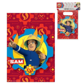 Brandweerman Sam Uitdeelzakjes - 8 stuks