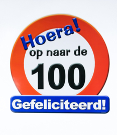 Huldeschild 100 jaar