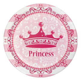 Bordjes pink princess (Ø23cm, 8st)