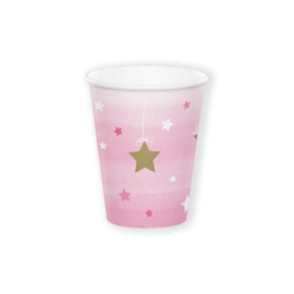 Bekertjes twinkle girl 266ml 8 stuks