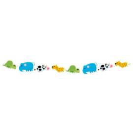 Animal Party Dieren Slinger Papier - 3 meter