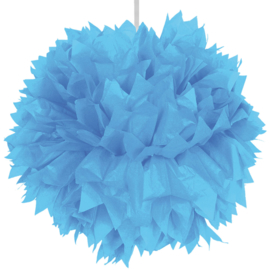 Pompom lichtblauw - 30 cm