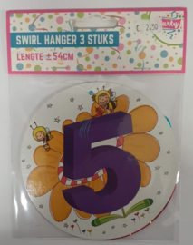 Swirl met Leeftijd 5 jaar  3 stuks