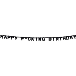 Letterslinger ''Happy f*cking birthday''