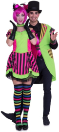 Steampunk Jurk Neon Dames