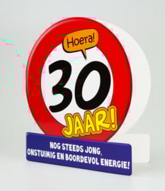 Wenskaarten - 30 Jaar Verkeersbord