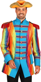 Carnavalsjas Heren Rainbow Gold