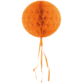 Honeycomb Bol Oranje - 30 cm