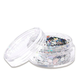 Chunky glitter Laser Silver (8ml)