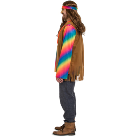 Hippie Outfit Heren - Maat M-L