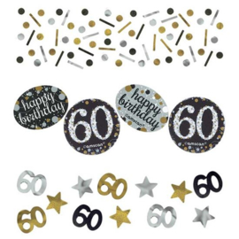 Confetti sparkling gold '60' (34gr)