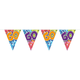 60 Jaar Slinger Birthday Blocks Mini - 3 meter