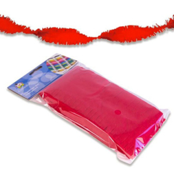 Crepe Slinger  Rood - 6 meter