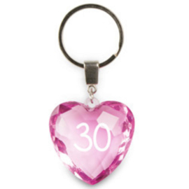 Diamond Sleutelhanger -30 jaar