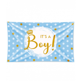 Gevel vlag - It's a boy! - 90 x 150 cm