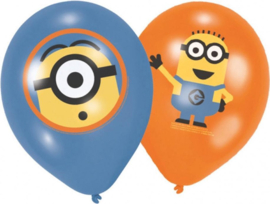 Minions Ballonnen Versiering - 6 stuks