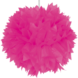 Pompom magenta - 30cm