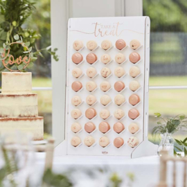 Macaron Wall Botanical Wedding Ginger Ray