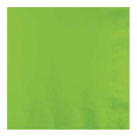 Servetten fresh lime (33x33cm, 20st)