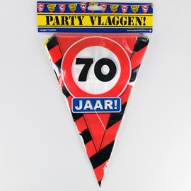 Slinger 70 jaar Verkeersbord | 10mtr