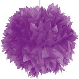 Pompom paars 30cm