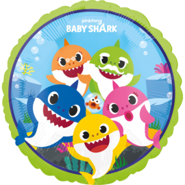 Folieballon Baby Shark - 43 cm