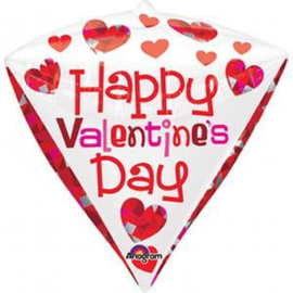 GEMOETRIC HAPPY VALENTINE'S DAY DIAMONDZ