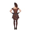 Steampunk Jurk Dames Kort