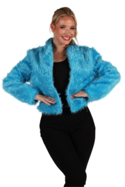 Bontjasje uni "Populair" Turquoise
