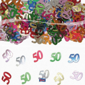 50 Jaar Tafeldecoratie / Sierconfetti