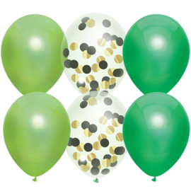 Ballonnenmix Jungle 30 cm - 6 stuks