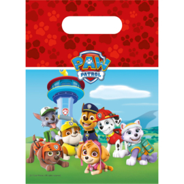 Paw Patrol Uitdeelzakjes - 6 stuks