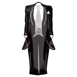 Folieballon SuperShape Tuxedo - 91 cm