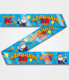 Party Tape - Abraham 50 jaar cartoon
