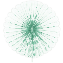 Honeycomb Waaier Mint Groen - 45cm