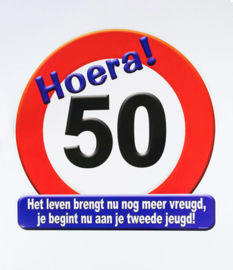 Huldeschild 50 jaar