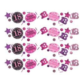 Confetti sparkling pink '18' (34gr)