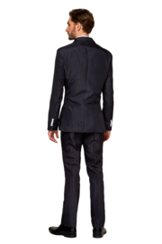 Gangster Pinstripe Black