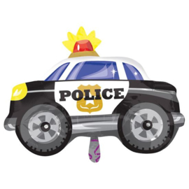 Folieballon JuniorShape Politieauto - 60 cm