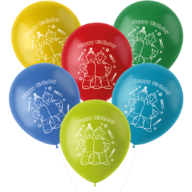 Ballonnen Buurman & Buurman 33cm - 6 stuks