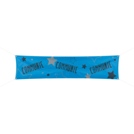 Communie Jongen Spandoek - 180x40cm