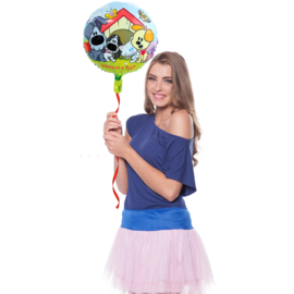 Folieballon Woezel en Pip - 46 cm