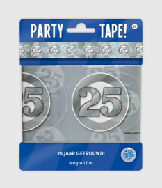 Party Tape - 25 jaar getrouwd