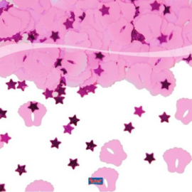 Tafel Decoratie & Sier Confetti Voetjes Roze