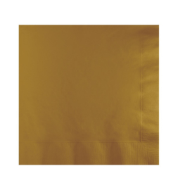 Servetten Glittering Gold 41 x 41 - 25 stuks