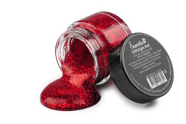 Glittergel rood (15ml)