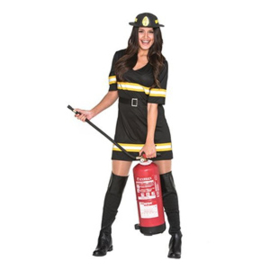 Brandweervrouw Kostuum