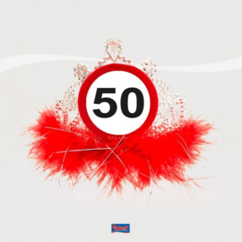 50 Jaar Verkeersbord Tiara