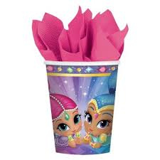 Drink Bekers Shimmer en Shine